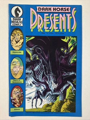 Dark Horse Presents #24 VF/NM 9.0 1988 Early Aliens Homicide Race Of Scorpions