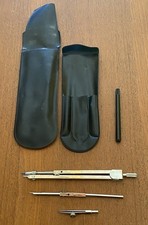 TECNOS SET COMPASSO  VINTAGE ANNI '70 CON CUSTODIA