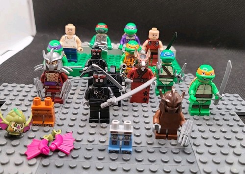 LEGO Teenage Mutant Ninja Turtles Minifigure Lot Different Sets See Pic(Genuine)