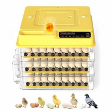 216 Egg Incubator Chicken Quail Hatcher Automatic Incubators Hatching Eggs