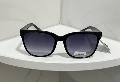 Women\'s Gray Frame Black Lens Sunglasses Stella - Round Dark Gray Frame Sunglasses For Women  main image 2