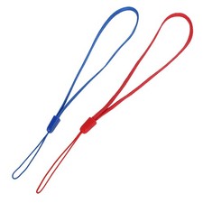 2 x Blue Red 7.5" Long Digital Camera MP3 MP4 Cell Phone Hand Wrist Strap String
