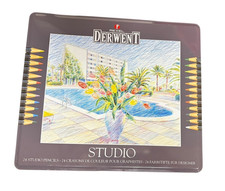 Rexel Derwent Studio Colored Pencils Set 24 S...