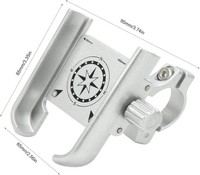 Fahrrad Handyhalterung Aluminium 360 Drehbar Lenker Halterung Fr Motorrad