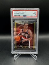 Damian Lillard 2012 Panini Select Rookie #150 Trailblazers RC PSA 9 All Star