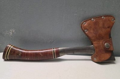 Estwing Sportsman s Axe Hatchet E24A w/Estwing Leather Sheath USA