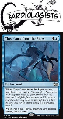 They Came from the Pipes | Magic the Gathering MTG | Duskmourn Commander  | NM