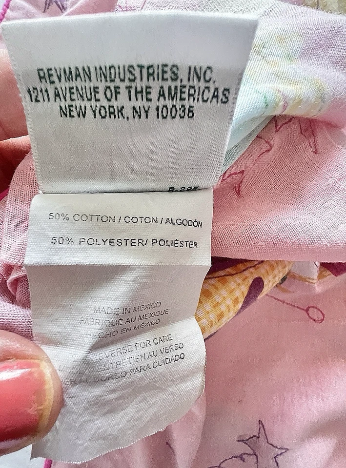 PAR de fundas de almohada estándar Laura Ashley FAIRIES rosa pipa ropa de cama para niños Foto 4 de 4