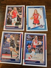 Lot Of 4 Panini Donruss WNBA Cards Washington Mystics