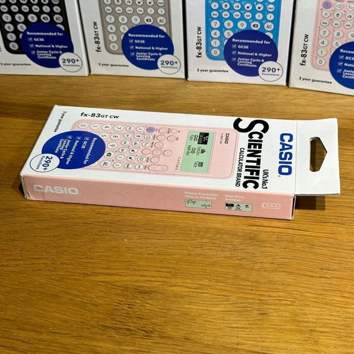 Casio Scientific Calculator Secondary School Pink Classwiz GCSE FX-83GT CW - Picture 4 of 5