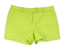 Vineyard Vines Women's Washed Dayboat Shorts 3.5 Inseam Chartruese 65.00 0,00
