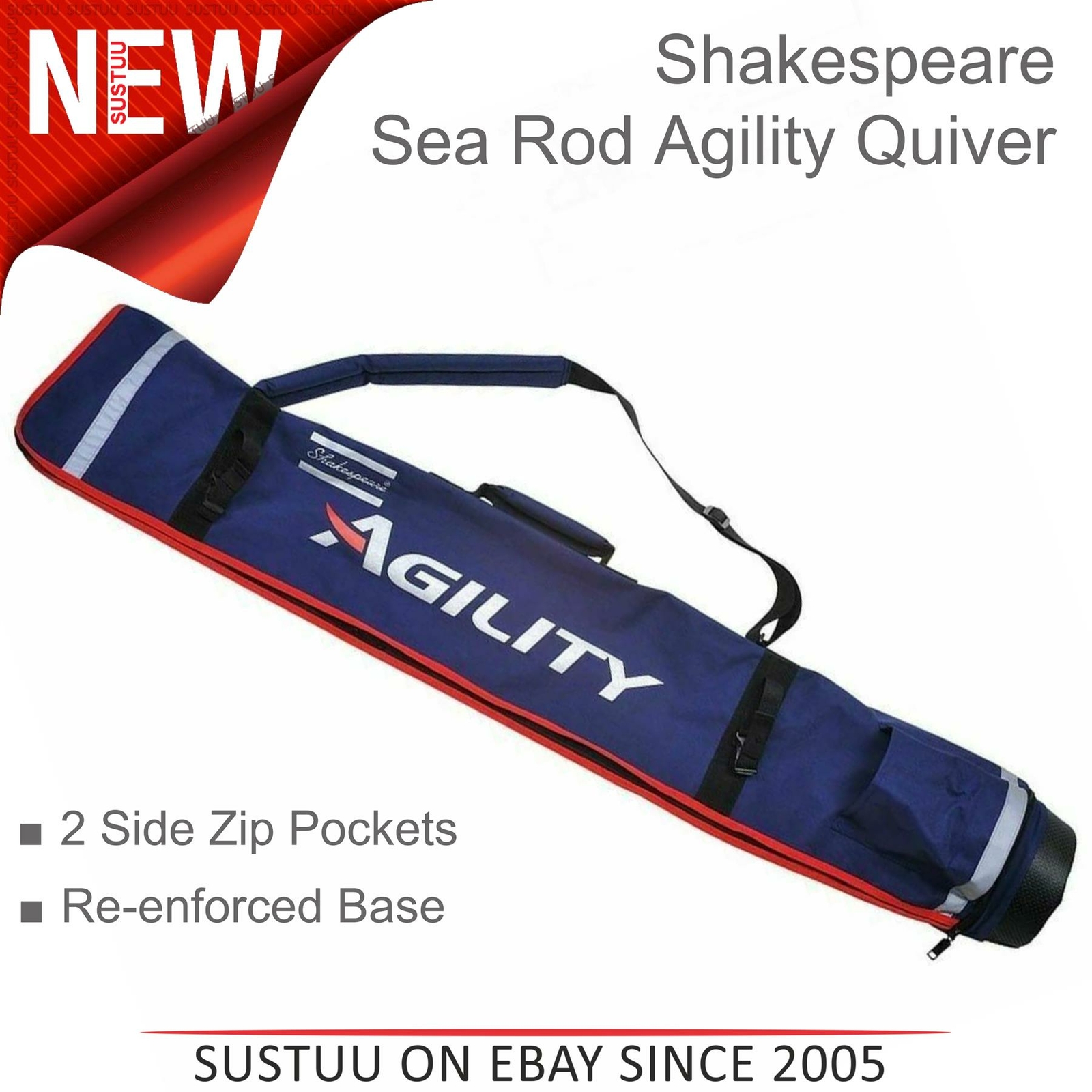 Sea Fishing Rod Holdall Rod Quiver Bag Korum Progress Folding