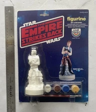 STAR WARS “Han Solo” 1981 Craft Master #33104 Mint On Card Vinyl Figurine Scarce