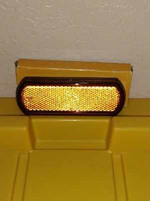 HELLA REFLEX REFLECTOR YELLOW HELLA 8RA013403-021 HELLA REFLECTOR