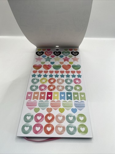 Hojas de pegatinas de acuarela The Happy Planner 1078 piezas 2016 Me & My Big Ideas - Imagen 6 de 6