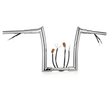 12" Fat Boy Heritage Prewired Handlebar for Harley 96-06 Road King Wide Glide