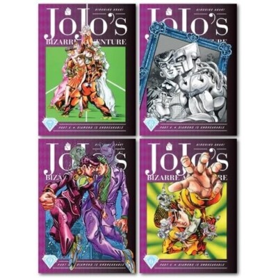 JoJo's Bizarre Adventure Part 4 Diamond Is Unbreakable Volume 6-9