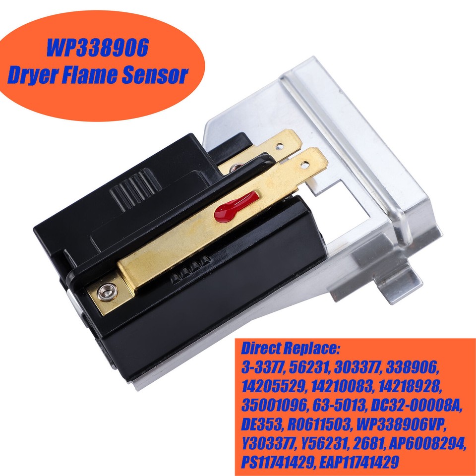 Gas Dryer Repair Kit (279834 338906) for Maytag Whirlpool Frigidaire