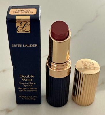 【まこぽん】ESTÉE LAUDER Double Wear Estee Lauder Double Wear Stay In Place Lipstick STAY MOCHA | eBay