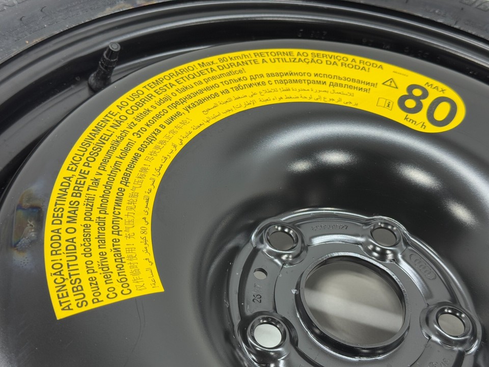 2016-2023 AUDI TT EMERGENCY SPARE TIRE WHEEL DONUT RIM