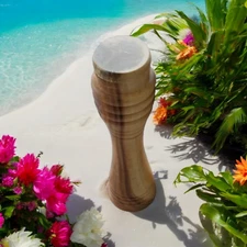 Authentic Handmade Kassour Iraqi Drum Tradition Fish Skin Percussion Instrument