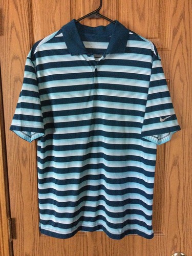 Herren Nike Golf Permance Shirt Medium EUC
