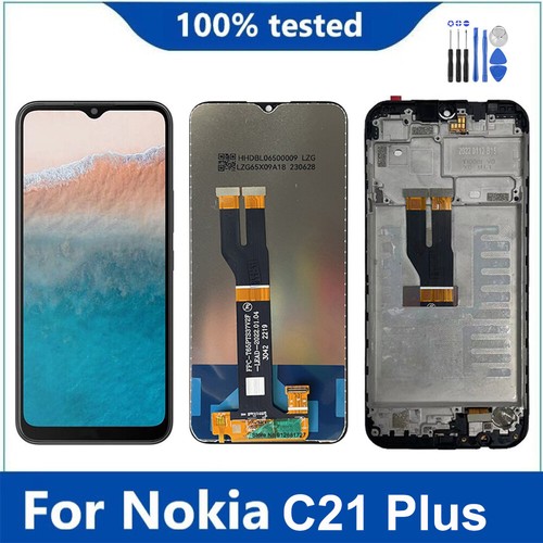 LCD Display Digitizer Assembly For Nokia C21Plus Touch Screen Replacement Parts - Photo 3 sur 12