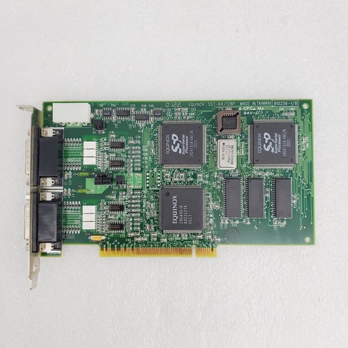 Equinox SST-64/128P High Profile PCI Dual Port Card 950257 910256-1/B 860256 1 - Picture 3 of 8