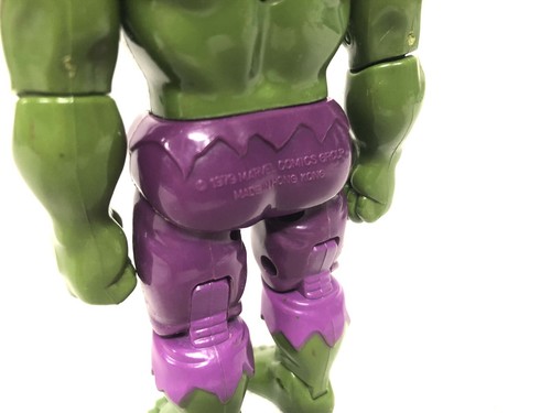 ST1 Mego Incredible Hulk Die-cast Metal 1979 Vintage Figure Marvel - Imagen 6 de 8