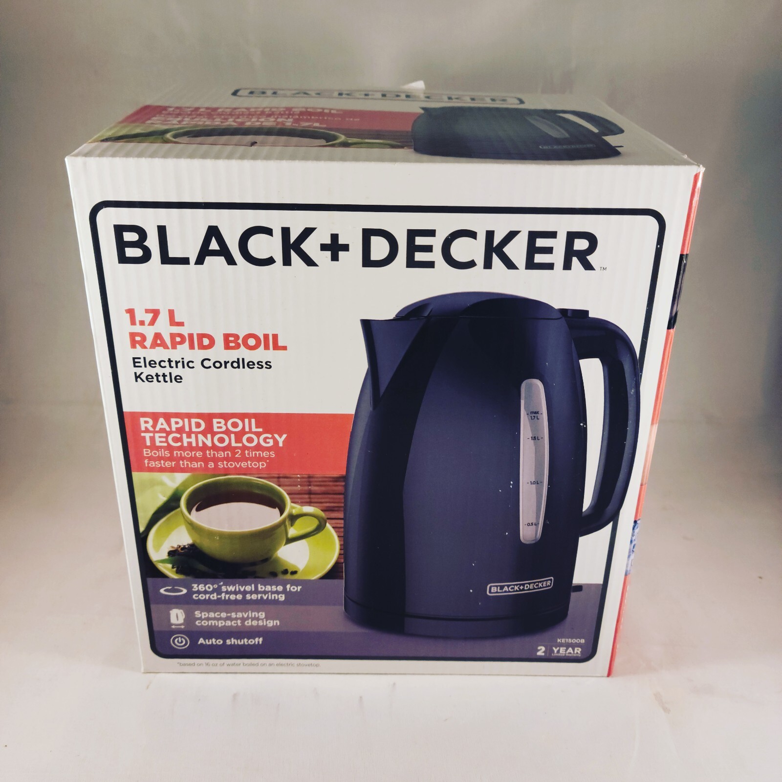Black And Decker Rapid Boil Electric Kettle atelieryuwa.ciao.jp