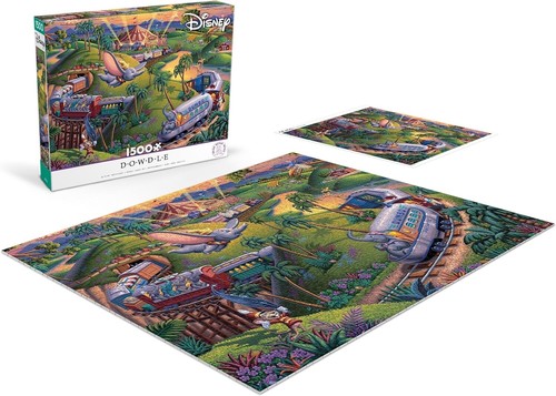 Dumbo The Flying Elephant 1500 Pc Jigsaw Puzzle, Brand New-Sealed Box! - Picture 2 of 6