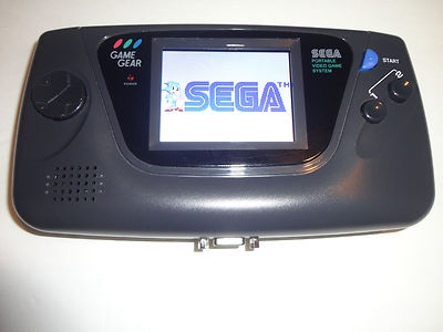 Sega Game Gear Launch Edition Black Handheld System MCWILL