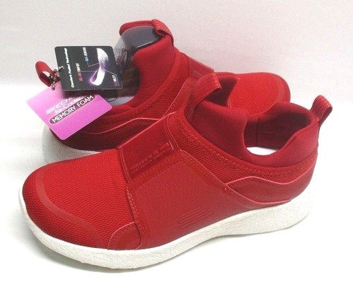 Skechers Mujer Burst-Up All Night Zapatos Atléticos,Rojo,Tallas 6.5 ,8.5 & 10M - Imagen 9 de 10