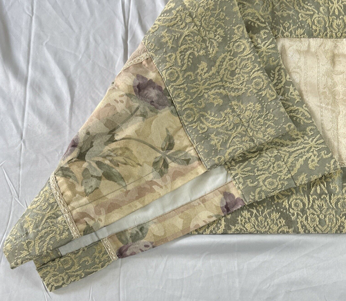 Trapunta/Tappezzeria Patchwork CROSCILL HOME Valance Disegno 88"x17" RN21857 - Foto 4 di 16