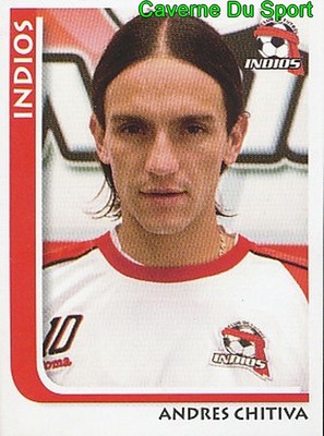 089 ANDRES CHITIVA CF.INDIOS JUAREZ MEXICO STICKER SUPERFUTBOL 2009 PANINI