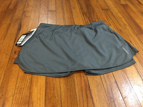 NEW $45 HEAD Womens Tennis Gray Skort Dri-Motion, Slim Fit Size XL Fits 32W NWT - Picture 7 of 12