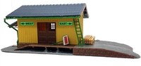 Model Power Ho Scale Building Kit - Small Freight Station - 202 Model Power Ho Scale Building Kit - Small Freight Station - 202
