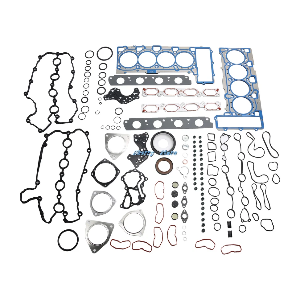 Kit de reconstrucción de junta de culata apto para 4,2 L Audi A6 A5 A8 Q7 R8 BVJ CDRA BAR Foto 2 de 4