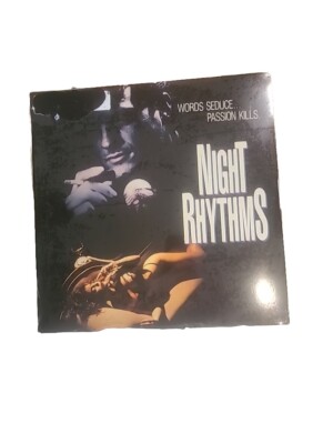 Night Rhythms 1992 Laserdisc Delia Sheppard Julie Strain Tracy Tweed Unrated