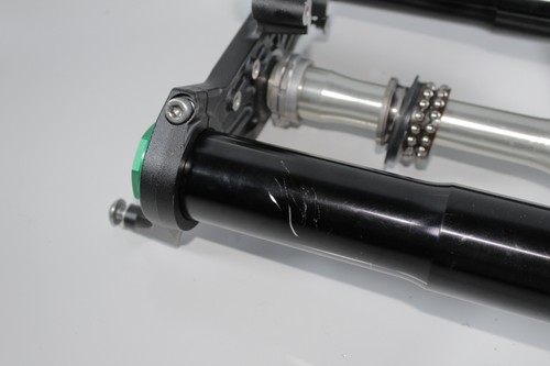 19 16-20 Kawasaki ZX10R Ninja Front End Forks Tubes Suspension Showa #0041 - Picture 4 of 17