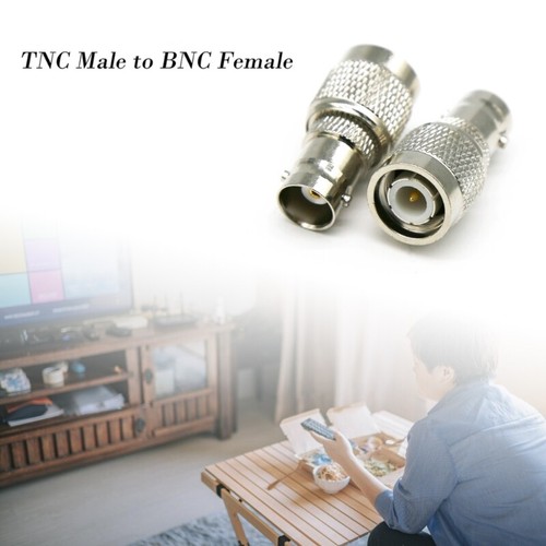 Male TNC to Female BNC Adapter for Signal Stability Communication Station Base - Zdjęcie 2 z 8
