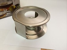 Teew&auml;rmer, St&ouml;vchen Edelstahl Trendglas, Jena NEU 12cm
