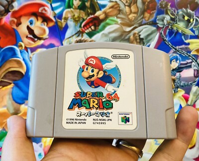 Japanese Japan Import Super Mario 64 Nintendo 64 N64 Speed Run Runners FAST Ship