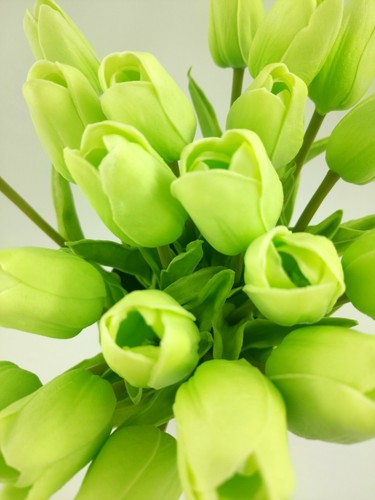 10 Artificial Tulips Flower Latex Real Touch Bridal Wedding Bouquet Home Decor - Picture 35 of 38
