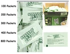 Stevia In the Raw Zero Calorie Sweetener 100/200/400/800 Packets Free Shipping