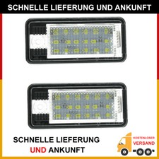 LED Kennzeichen Beleuchtung Für Audi A4 B6 B7 A3 8P A6 S4 Q7 keine Fehlermeldung