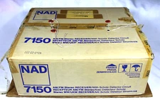 NAD 7150 Stereo Receiver For Repair/restoration W/original Box Styrofoam Ex.Cond