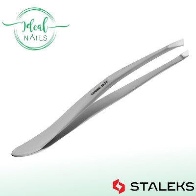 Augenbrauen-Pinzette STALEKS Classic TC-13/3, abgeschrägte Kanten 5 mm