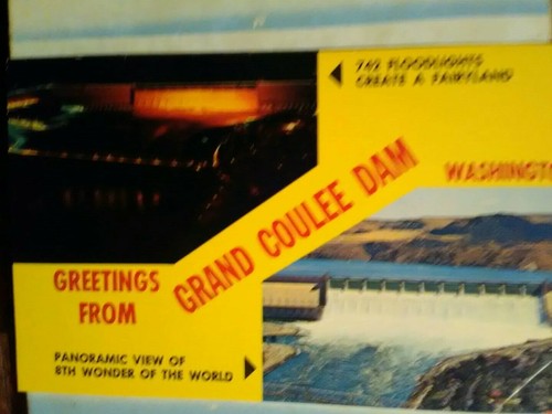 AWESOME PHOTO POST CARD GREETINGS from GRAND COULEE DAM IN WA - Picture 6 of 12