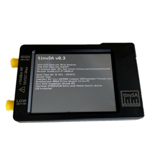 New Version Hand held tiny Spectrum analyzer TinySA 2.8 display with battery - Picture 3 of 12
